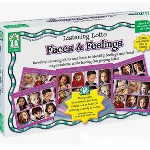 Lakeshore Listening Lotto: Faces & Feelings Game